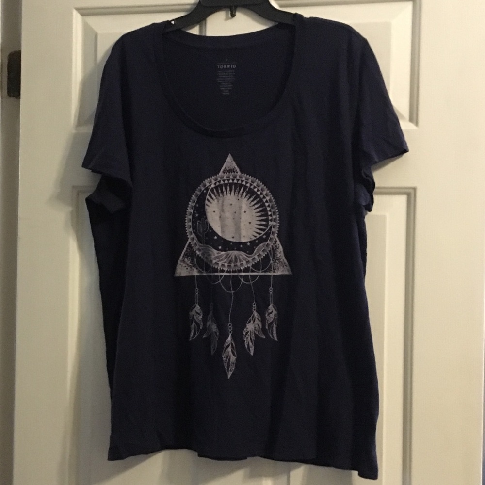 Navy Blue Torrid T-Shirt